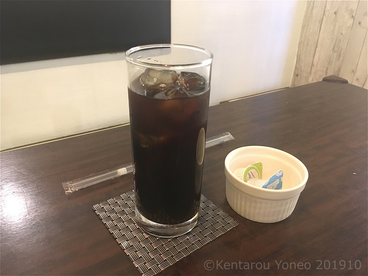 JUNK宮崎のアイスコーヒー